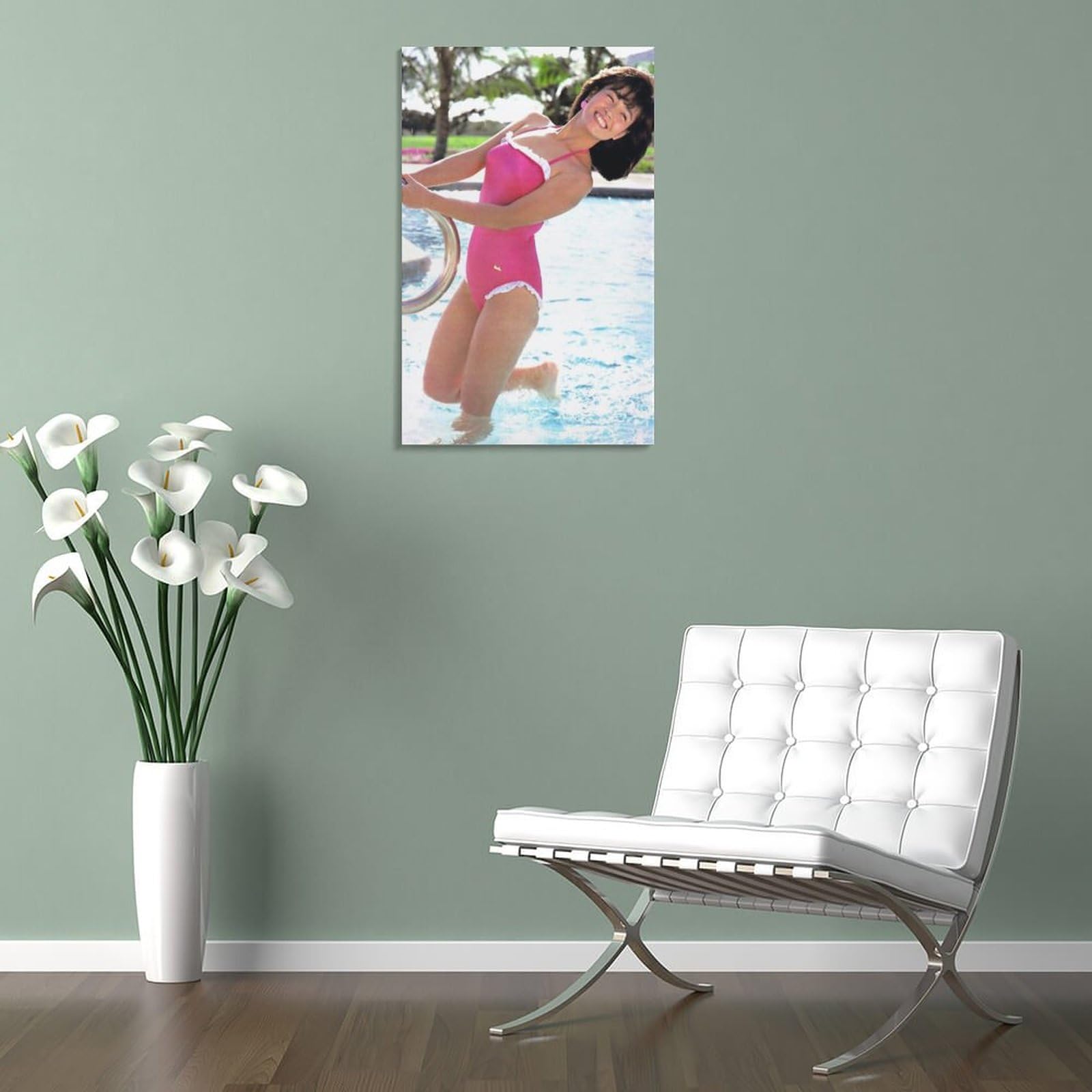 Amazon.co.jp: 柏原芳恵水着セクシー写真ポスター壁飾り 壁アート