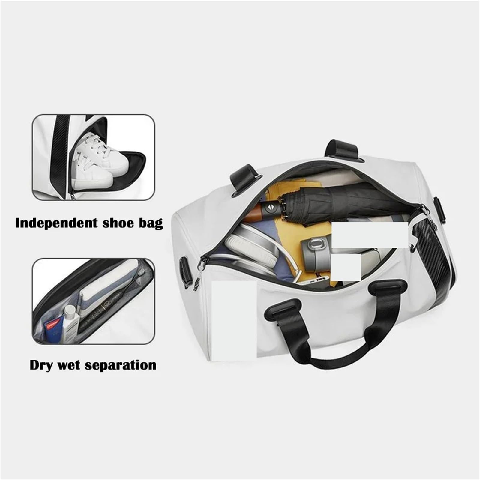 Raquetero Tenis Bolsa for Raqueta de Tenis, Mochila Deportiva for Raqueta de bádminton, Bolso Cruzado de Gran Capacidad de 33L con Compartimento Separado for Zapatos para Raquetes De Ténis