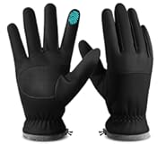 Winter Gloves for Women Running in Cold Weather - Touchscreen Gloves for Bike Hiking