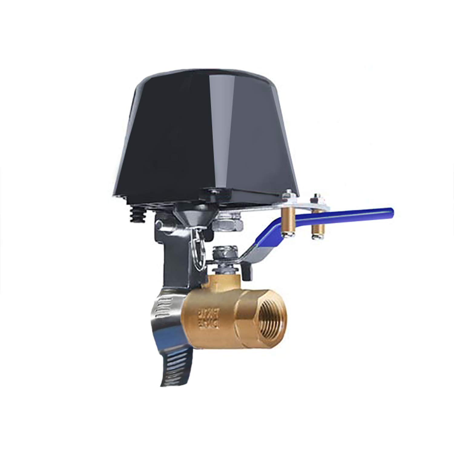 UseeLink ZigBee valve controller unit, Smart control water/gas valve SM-AZ713, APP remote control, timing function, works with Alexa and Google Assistant, Tuya ZigBee Hub required