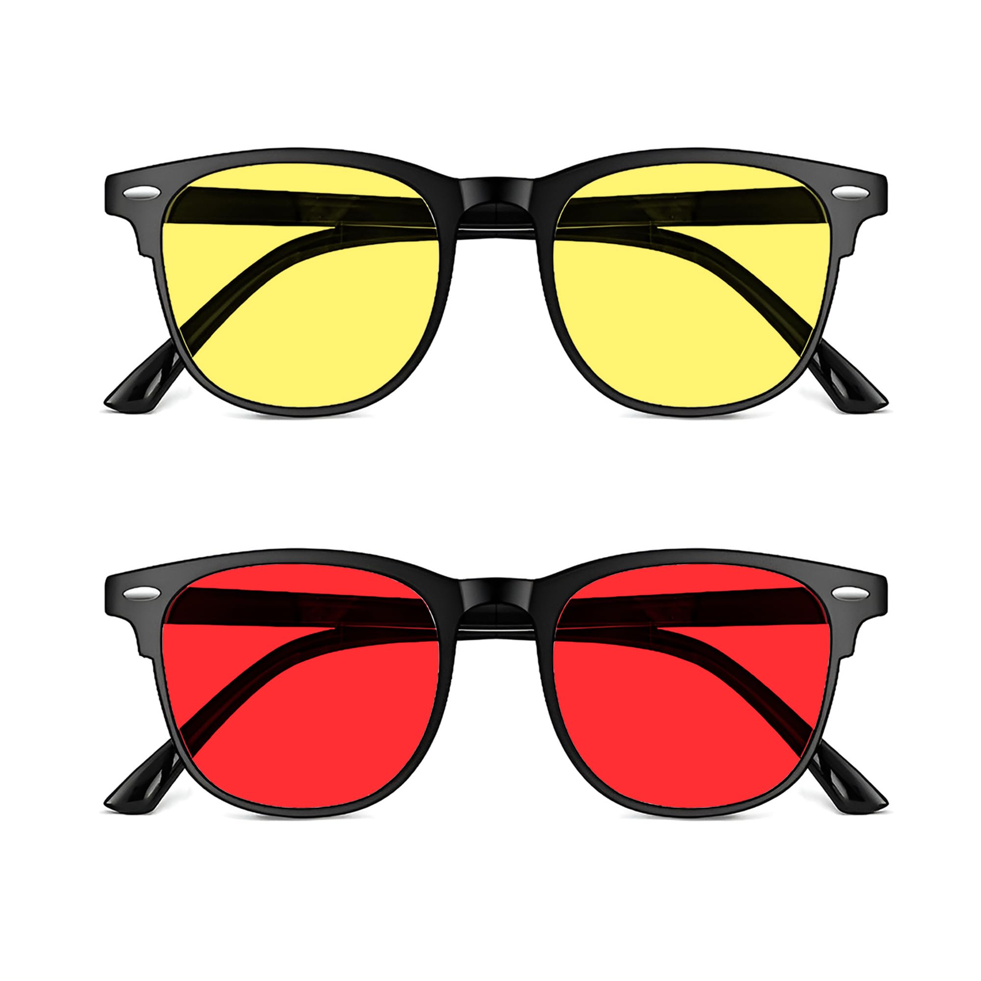 Solmoon Gafas Filtro Luz Azul Unisex, Antifatiga y Anti-Azules para Gaming y Lectura, Lentes Antireflejo, Reducen Fatiga Visual y Bloquean Radiación de Dispositivos Electrónicos