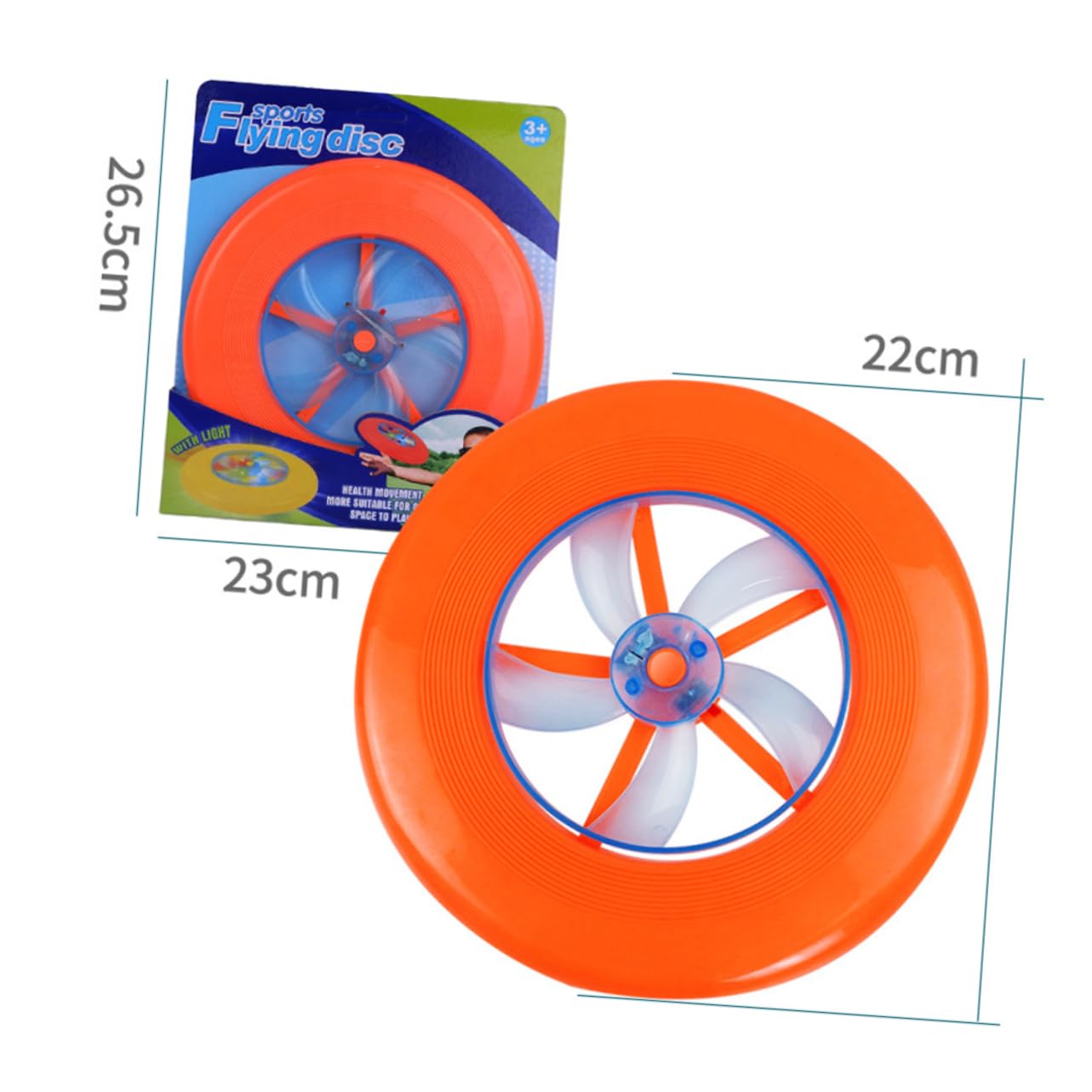 GALPADA Boys and Girls Educational Toys Abs Plastic Interactive Flying Saucer for Boys and Girls