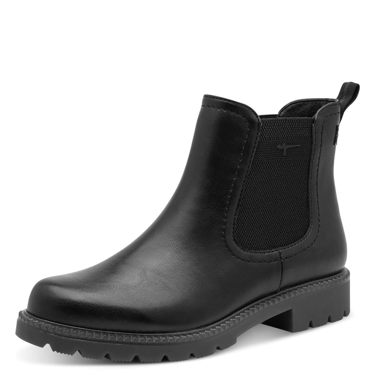 Tamaris Women's Chelsea with Block Heel, Black (Black), 39