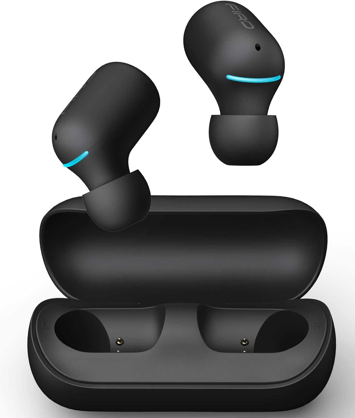 Soul Music Firo TWS Bluetooth Touch Control Earbuds with Charging Case (Black)