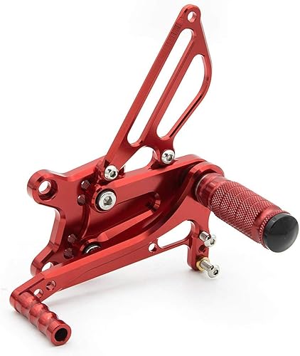 Miniatura 8 de Krace Estriberas para motocicleta, reposapiés, pedales de cambio de freno, para Honda CBR954RR CBR929RR 2000-2003, color negro