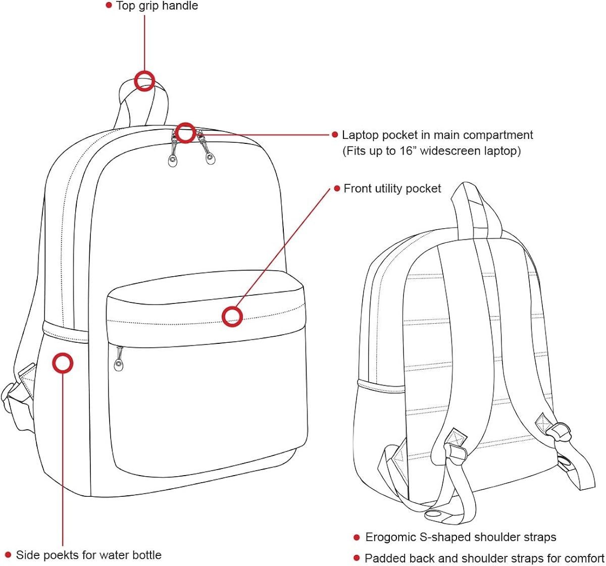 Buy J World New York Oz Backpack J Logo One Size Online In Kazakhstan B00d6d5oju