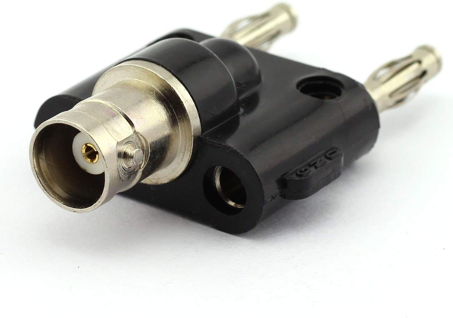 Adaptateur BNC Femelle Vers Double Banane Femelle - Connecteur Pour Câbles Audio/vidéo/instrument - Cleqee