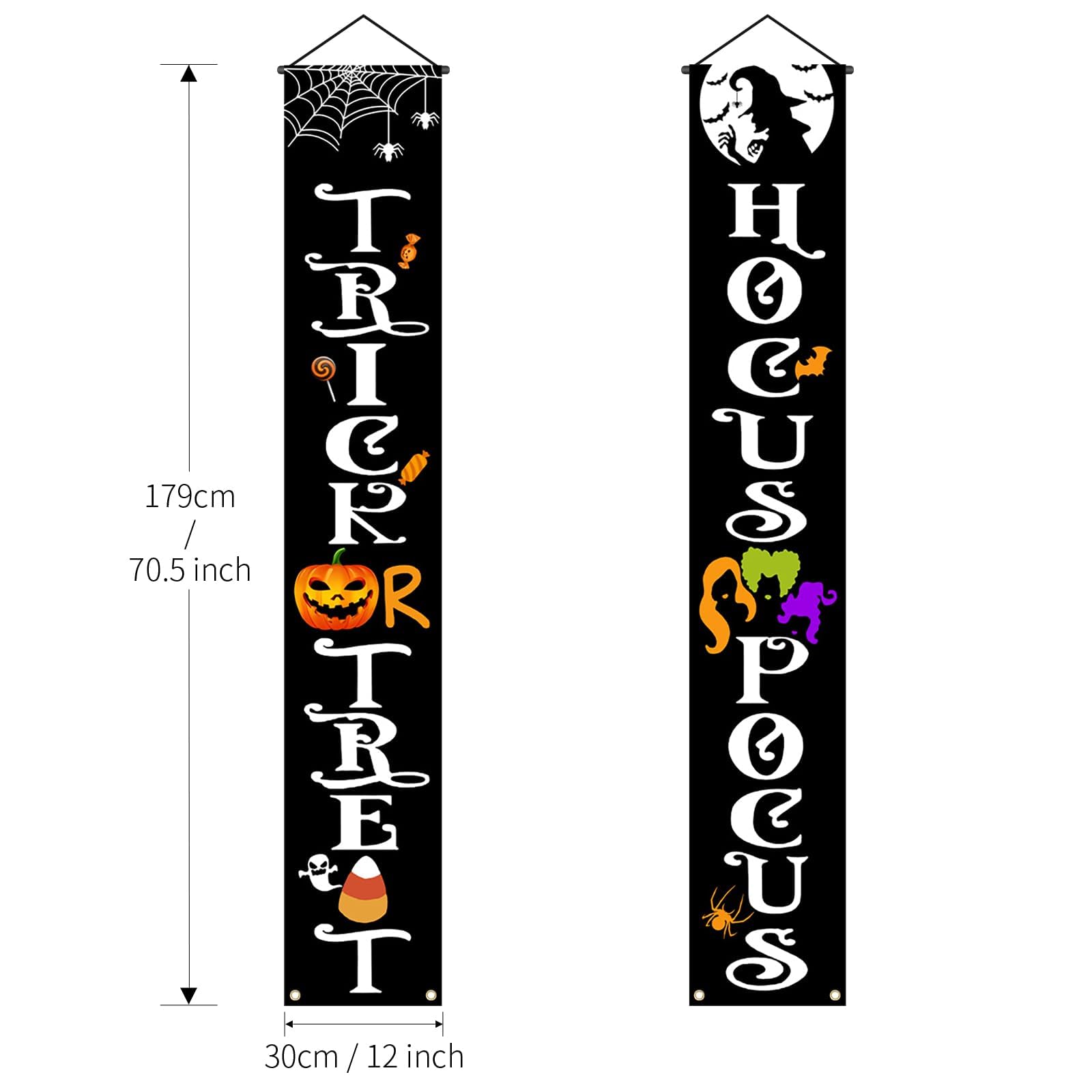Baner na ganek Halloween