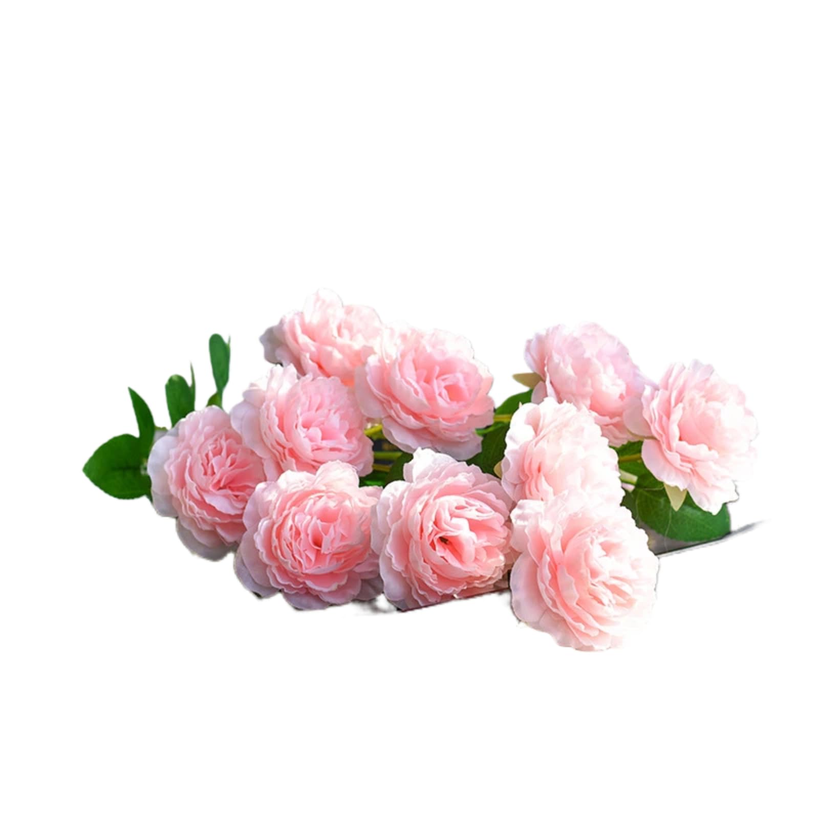 FCHXXDAD Simulated Peony Bouquet Festival Wedding Flower Branch Wall Decoration