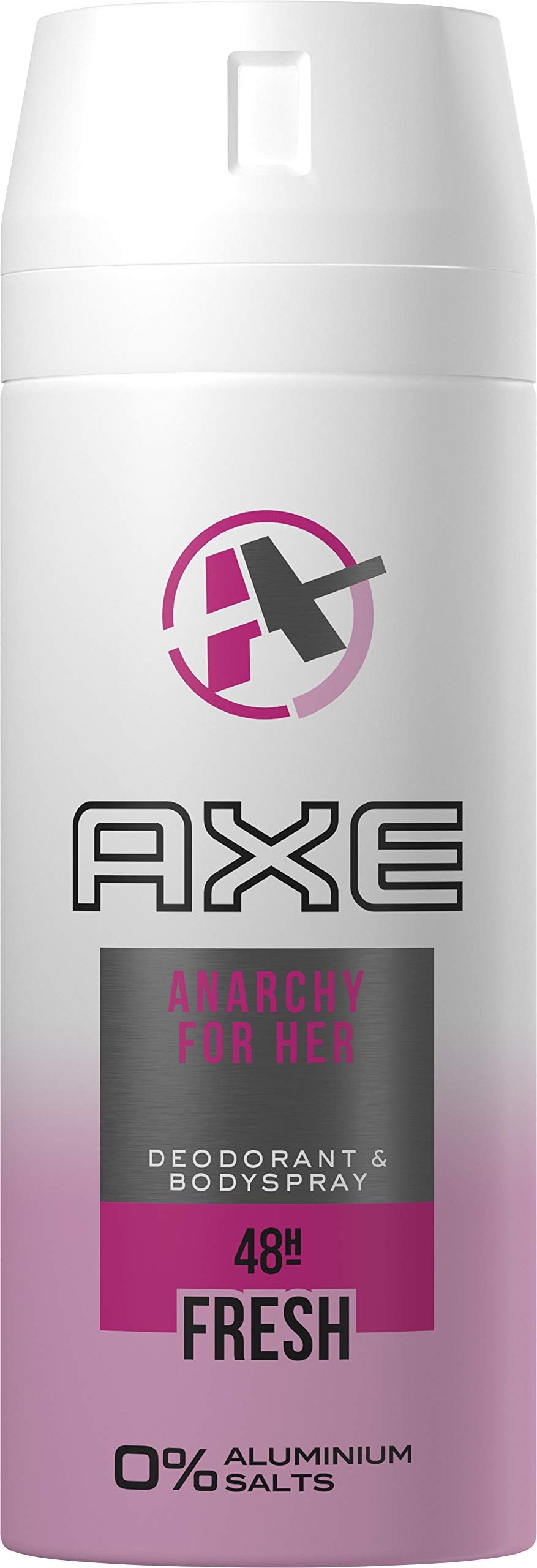 Anarchy for Her, aluminium deodorant spray, pack of 3 x 150 ml