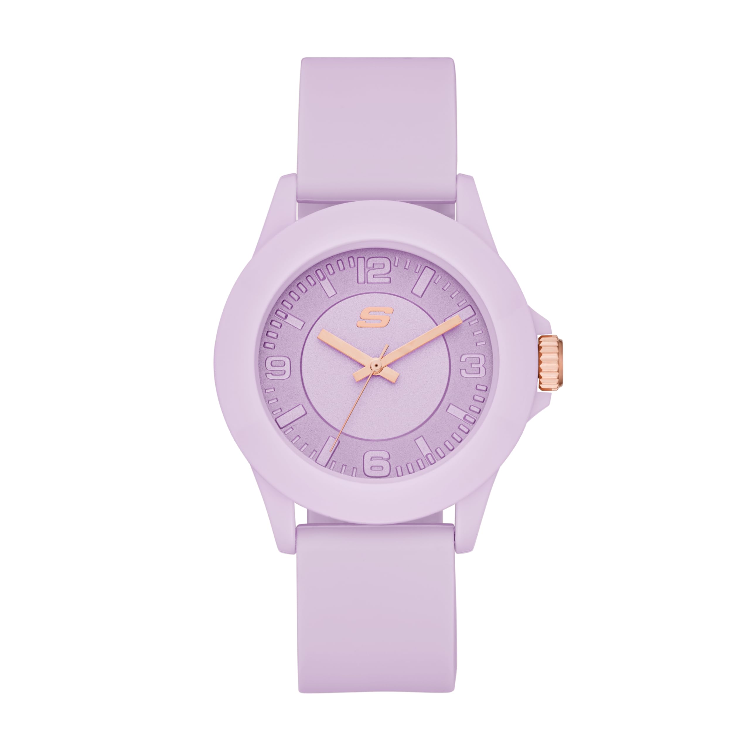 Women's Rosencrans Three-Hand Purple Silicone Watch (Model: SR6286), Purple-image-0