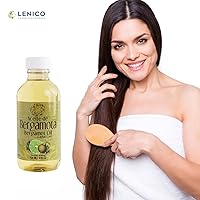 Vista 2 de Lenico brand bergamot oil 120ml stimulates growth hair, beard and moustache moisturizing