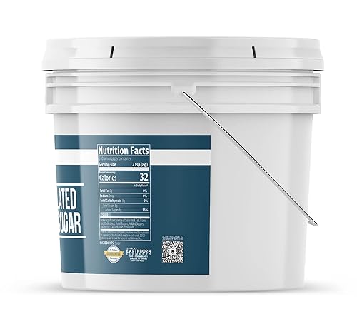 Miniatura 2 de Earthborn Elements Paquete de miel en polvo, azúcar blanco y azúcar en polvo, 1 galón cada uno, tamaños a granel, hornear y cocinar