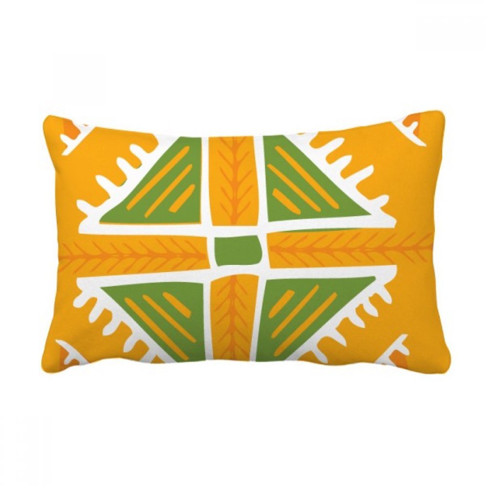 Coussin Totems Mexique Multicolore 16x24 Pouces Housse Oreiller Salon