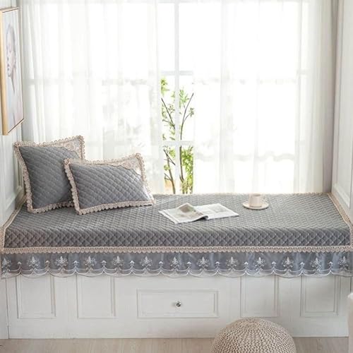 Miniatura 2 de Tapete moderno para ventana panorámica, antideslizante, para ventana panorámica, tamaño personalizado, para banco de ventana, cojín de tatami con