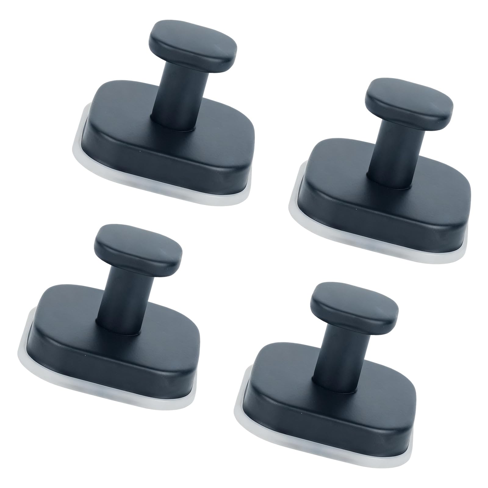 Xjdzineq 4PCS Gluey Complimentary Absorption Fasteners for Glass Glass Modern Bathroom Towel Untarnished Permanent Shower Absorption Cup for Christmas Garnishes