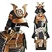 Produktbild Samurai Krieger - schwarz/gold - Oda Nobunaga Shogun Japanische Samurai Rüstung Miniatur