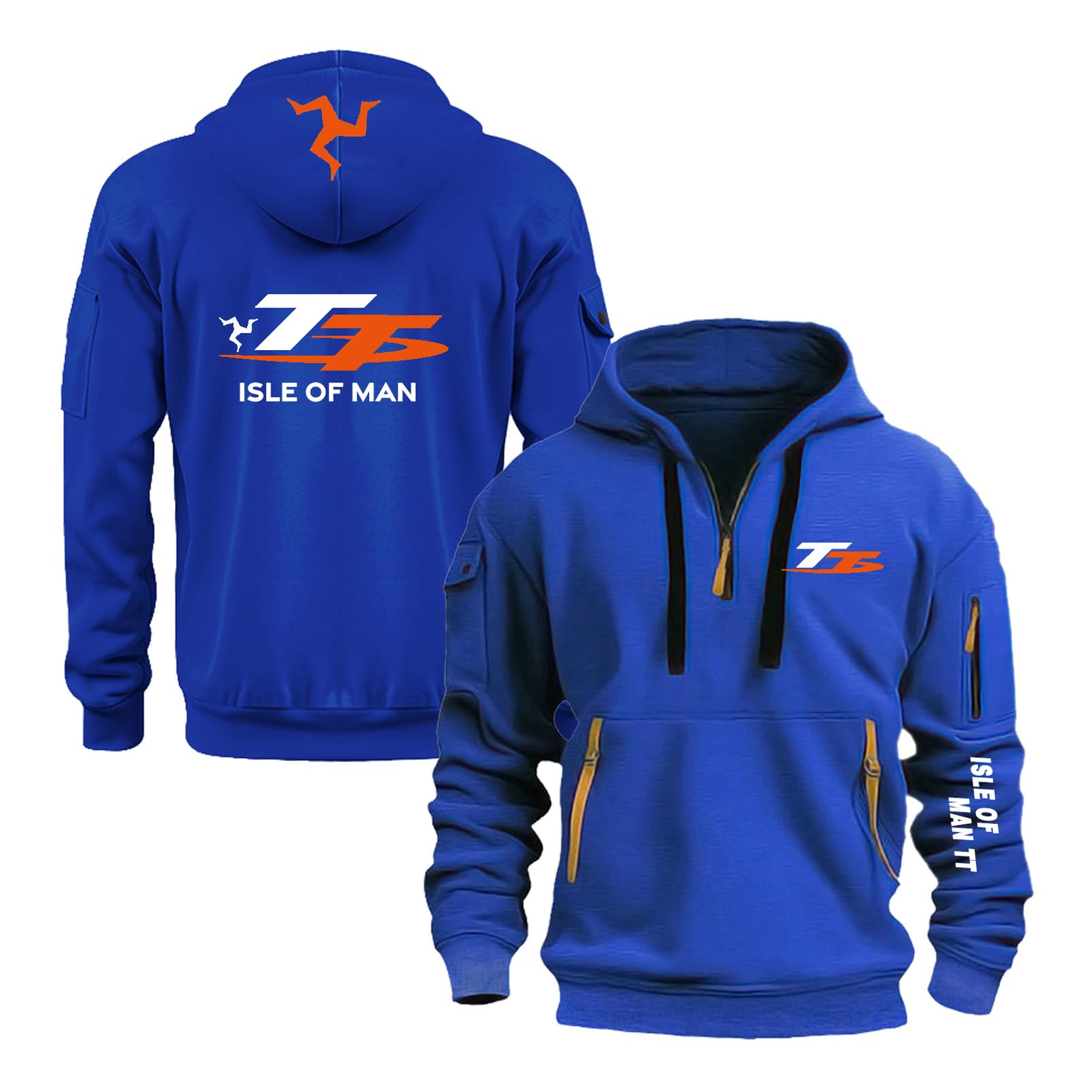 Sweats à capuche Isle of Man TT chauds et confortables