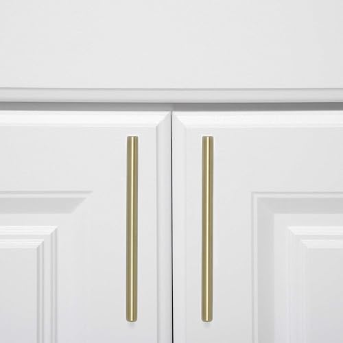 Miniatura 6 de Tienda Basics Euro Bar - Manija estilo barra para gabinete (12 pulgada de diámetro), 7.38 pulgadas de longitud (centro de agujero de 5pulgadas),