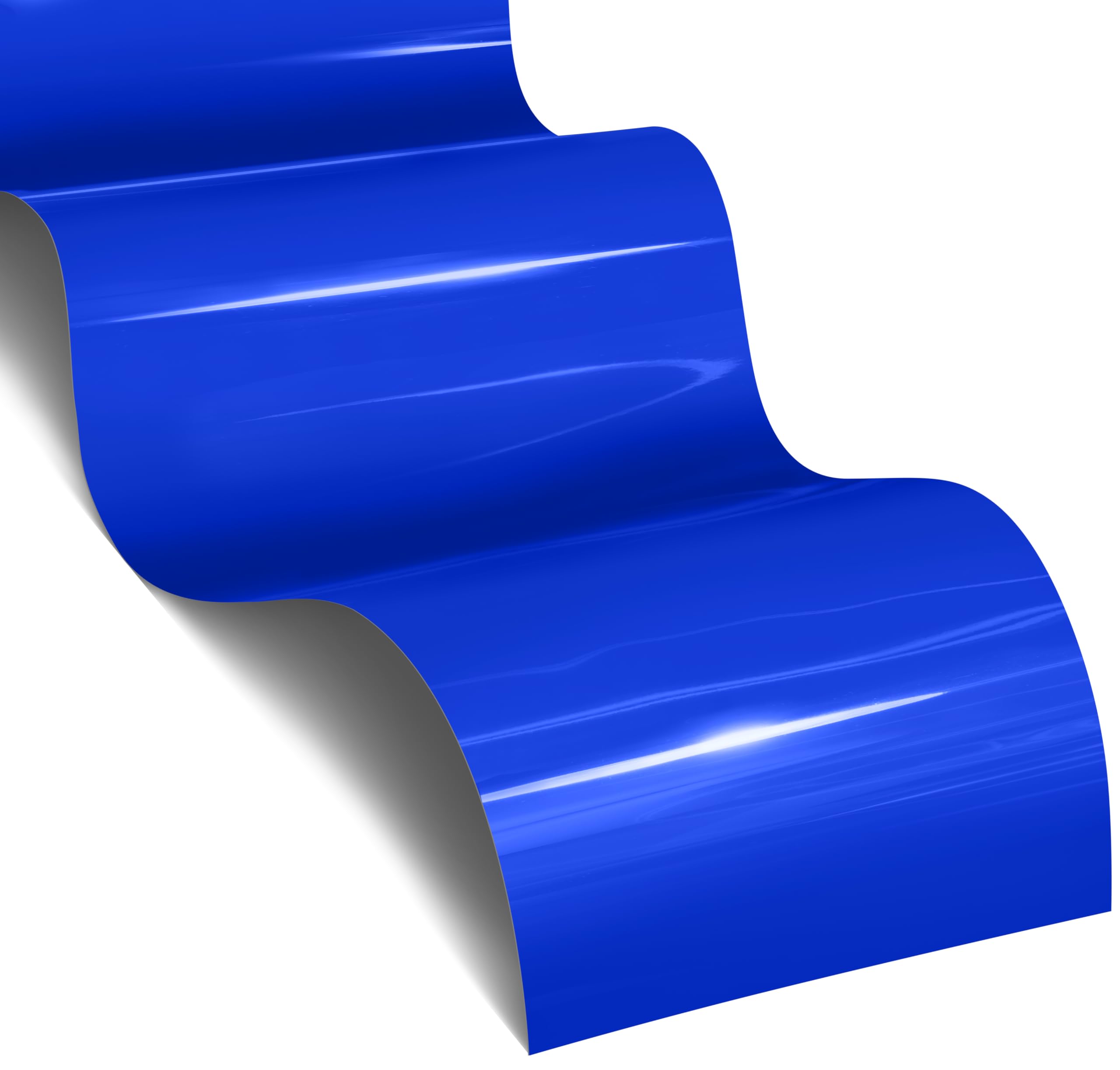 VViViD DECO65 Ultra Brilliant Blue Gloss Premium Series - Vinilo para manualidades (50 pies x 1 pies)