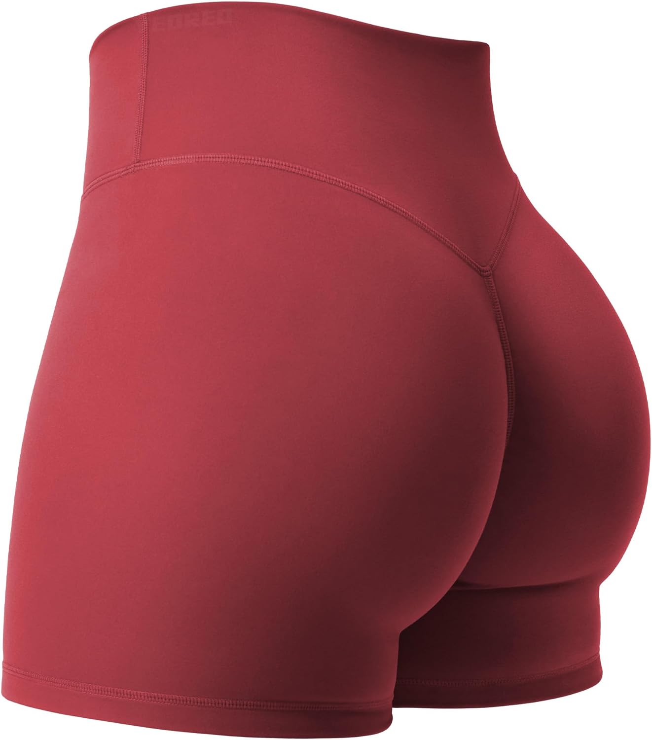 YEOREO Women's Biker Shorts 3.6" /4.5" / 6" Workout Gym Shorts Craze High Waist Tummy Control Hidden Scrunch Running Yoga - Image 6