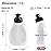 Azarxis Running Water Bottles Flask BPA Free Leakproof Hydration Vest Packs Waist Belt Replacement for Triathlon Marathon Hiking Cycling Climbing Jogging Runner (175ml / 5.9oz - 2 Pack)
