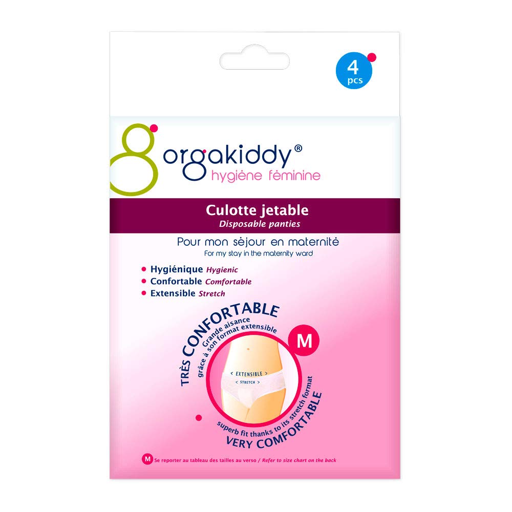 ORGAKIDDY Disposable Maternity Briefs Size M 14-16