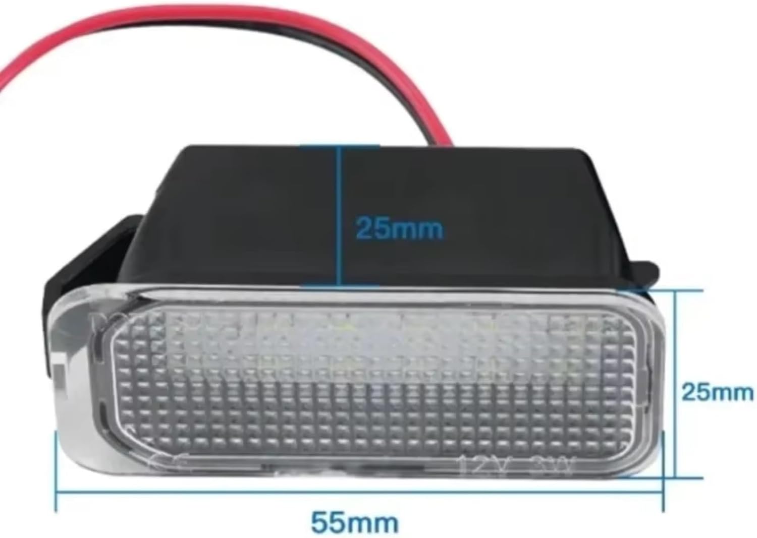 License Plate Light Kit Compatible With For Mondeo For Galaxy For Ecosport Car License Plate Number Light Auto Styling Parts