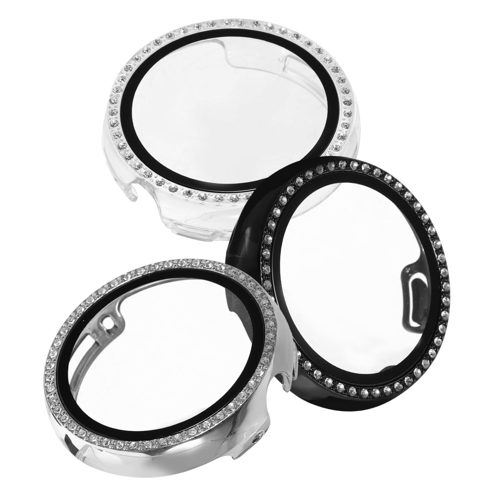 jojofuny 15stücke Teiliges Watch Case Mit Strasssteinen Kompatibel Mit Pixel Watch Integrierte Schutzhülle Leicht Kratzfest Und Elegant Für Optimalen Schutz Und Stil