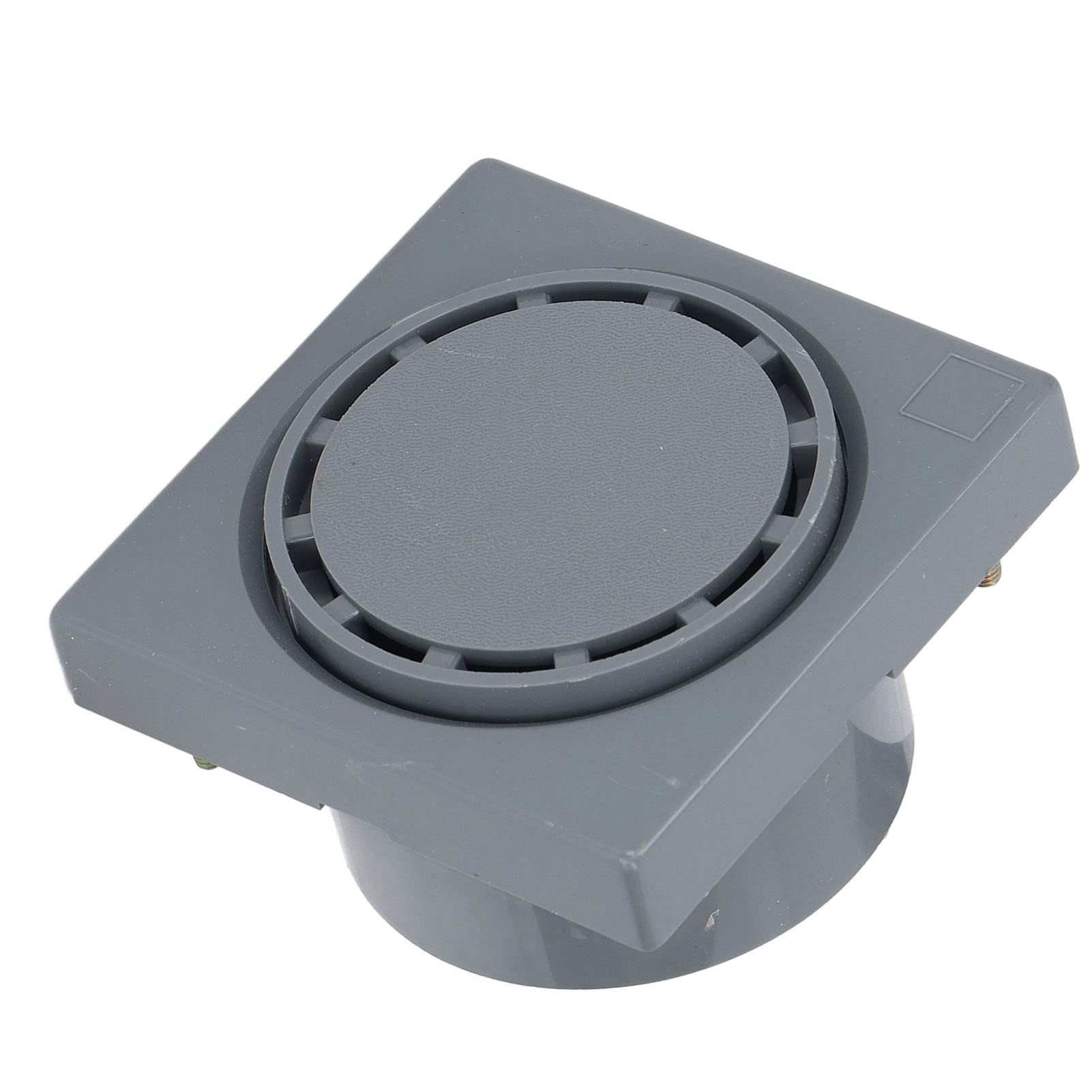 Panel Mounting Buzzer Alarm, 80*80mm Square Flush Mounting Electric Beep Sounder 85dB Continuous Sound Alarmer