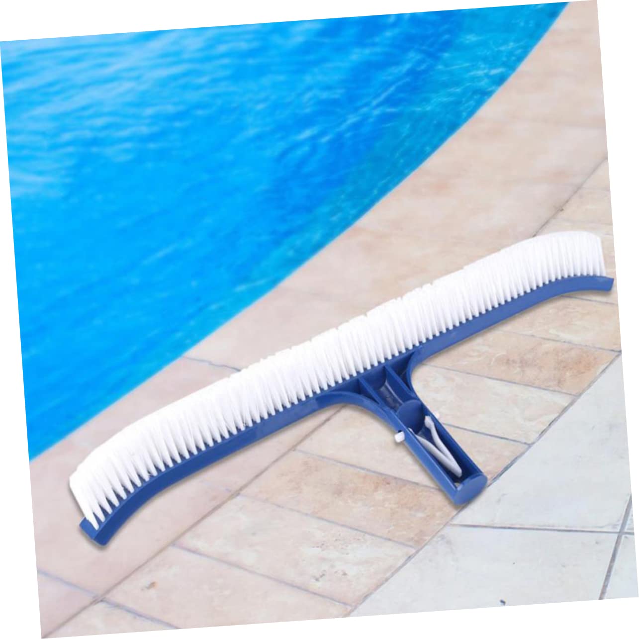 YARNOW 2pièces Brosse De Nettoyage pour Piscine Outil De Nettoyage De Parois De Piscine Et Étang Efficacité Élevée pour Fonds Et Murs