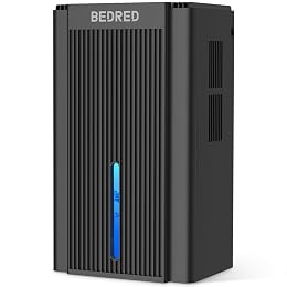 Dehumidifier, 95OZ Dehumidifier for Home 1000 Sq.Ft - Quiet with Auto Shut Off & Relaxing 7 Color Ambient Light,Ideal for Livingroom, Bedroom, Basement(Black)
