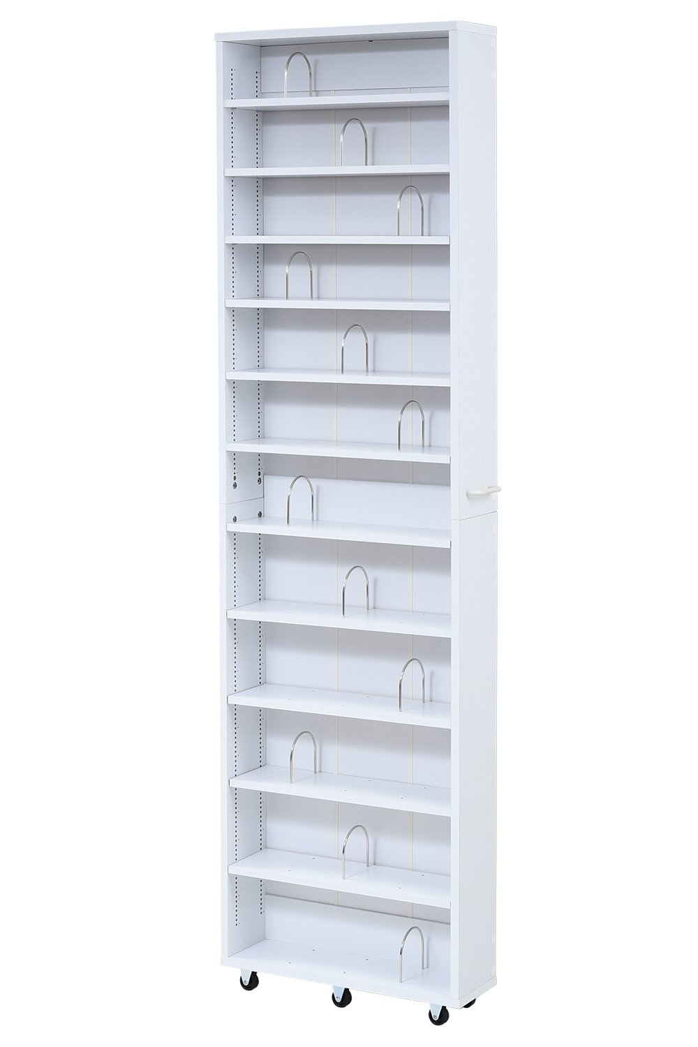 Amazon｜JKプラン 1cmピッチ 大容量 隙間ラック 幅16.5cm 12段 高さ  