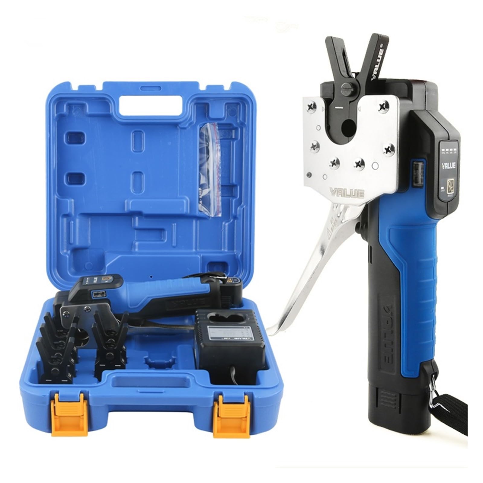 Fully Automatic Expander Flaring Tool, Rechargeable Expander Air Conditioner VEF-1/-2 Electric Expander Tool Refrigeration Tool Used in HVAC(VEF-2)