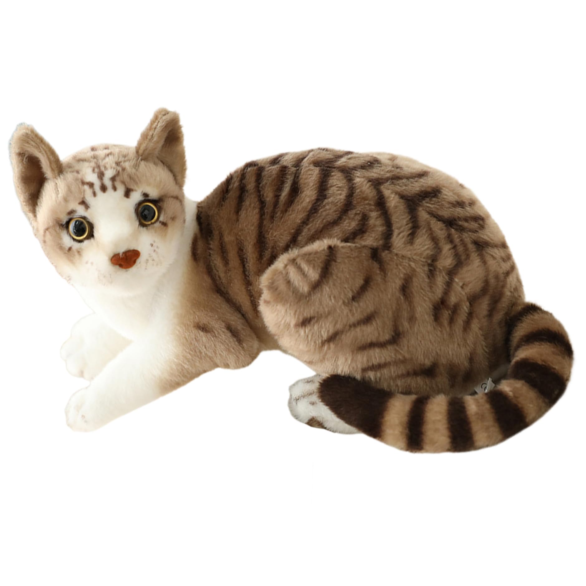 Chat en peluche Li Hua de 10 pouces pour décorer une chambre d'enfant