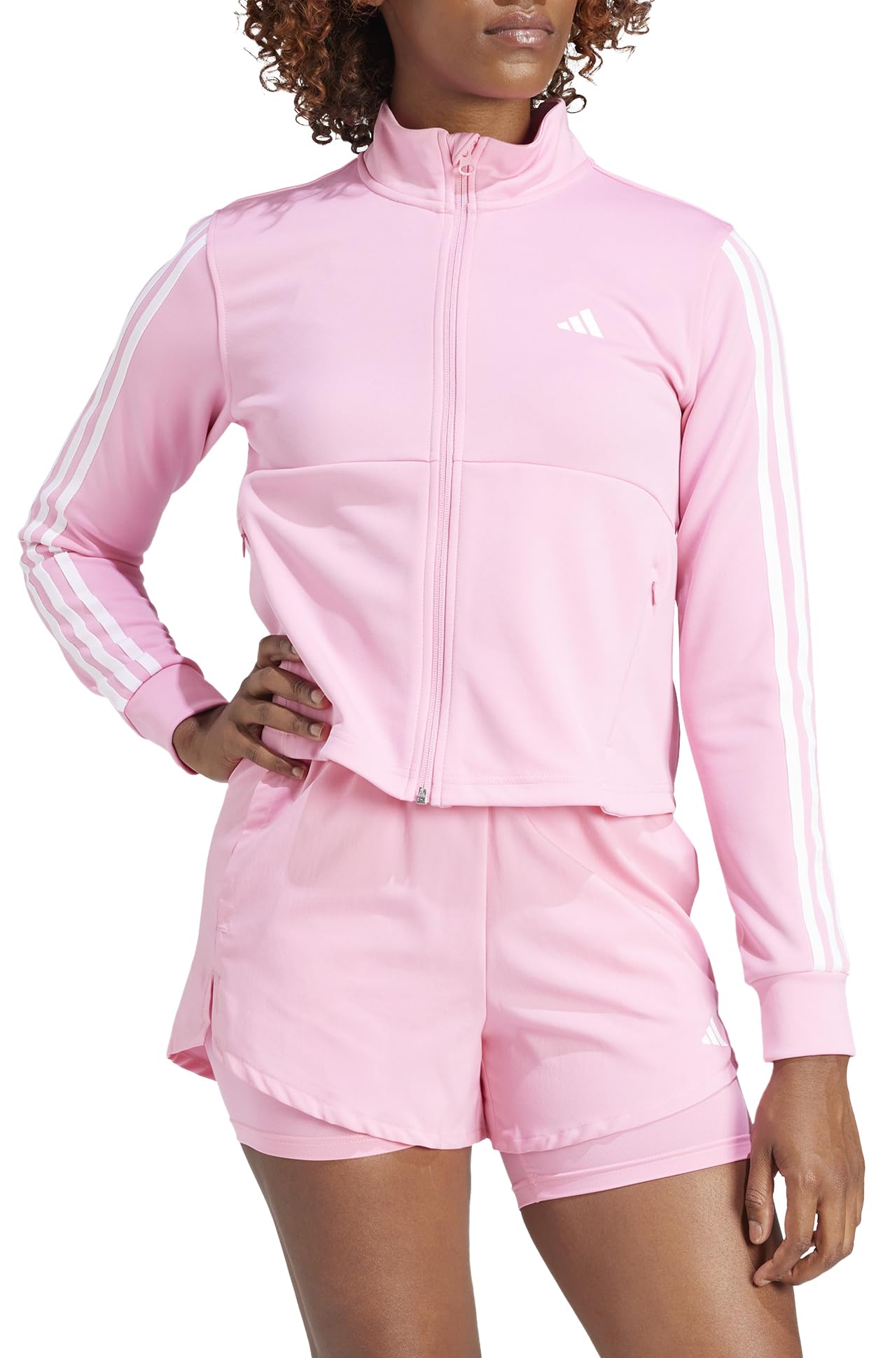adidas Aeroready Train Essentials 3-stripes Track Jacket Top Track Donna