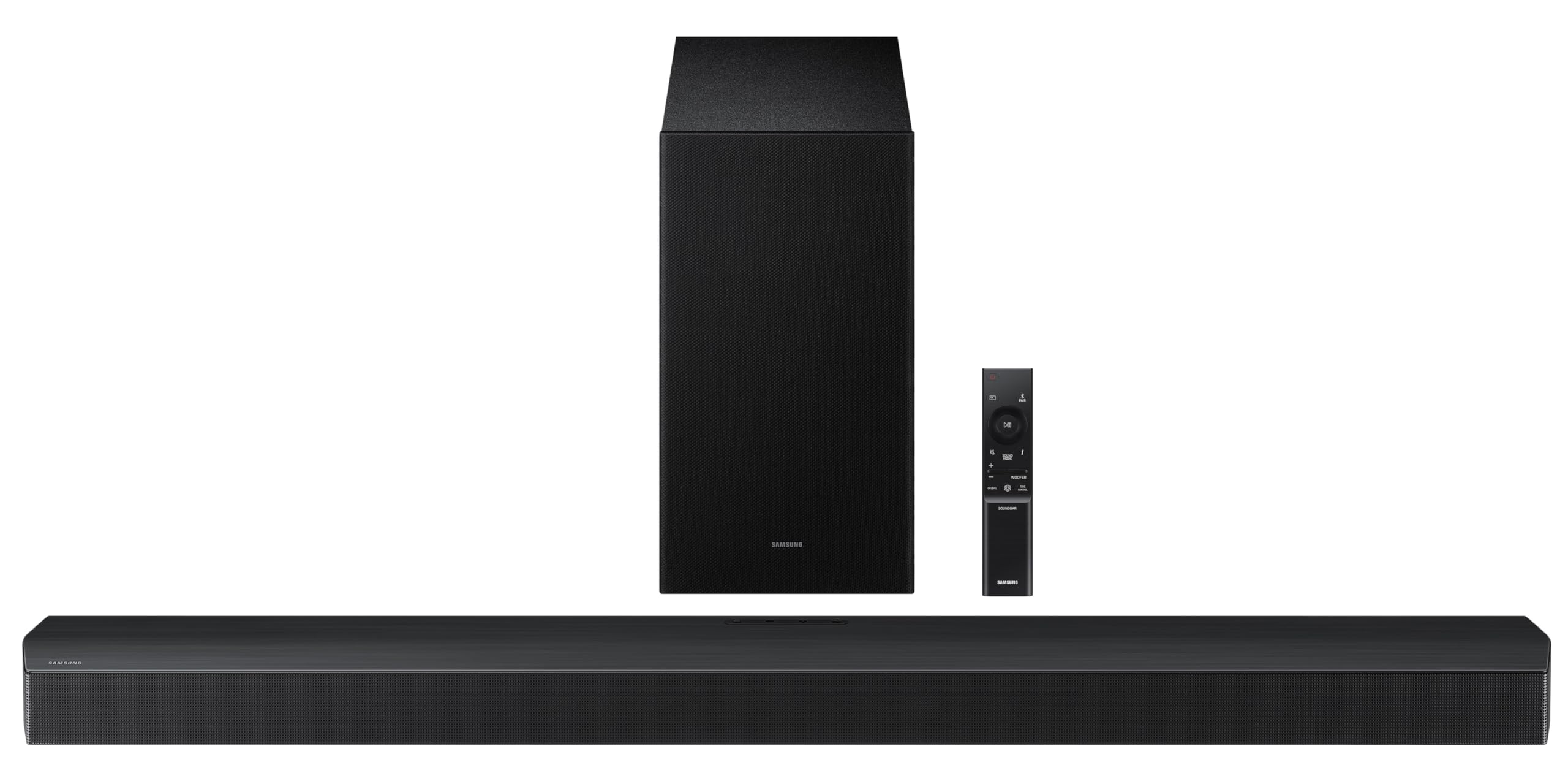 Samsung 400 W 5.1 ch Soundbar with Dolby Audio | DTS Virtual:X | Q-Symphony | Center Speaker | 3D Surround Sound | HDMI ARC | Optical in | Bluetooth | USB | Wireless Subwoofer (HW-B750F/XL, Black)-image-3