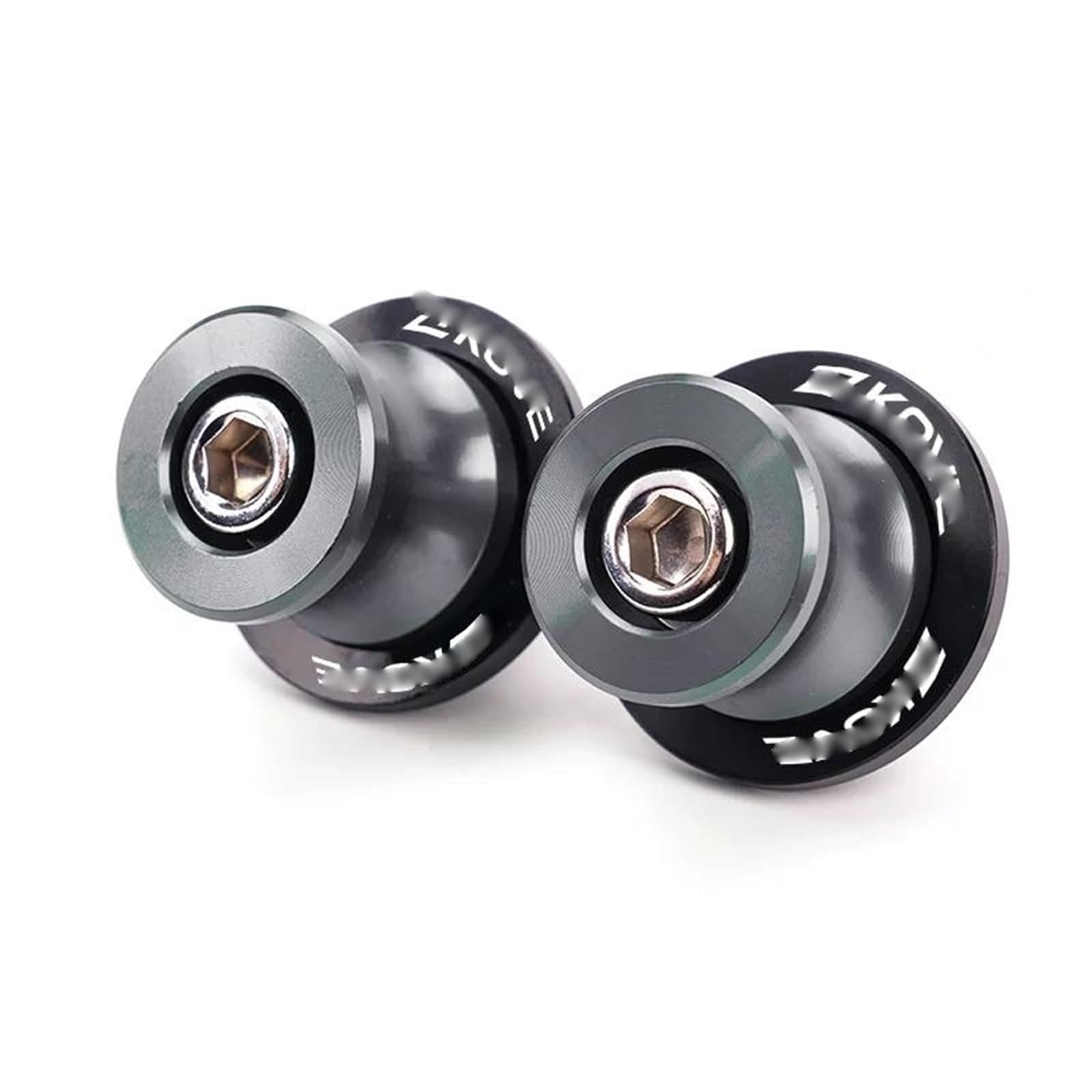Bobine del forcellone per KOVE 800X PRO Rally 525X 500X 400X 800 525 500 400 X CNC Forcellone Spools Slider Cavalletto Vite Accessori per Moto(Titanium)