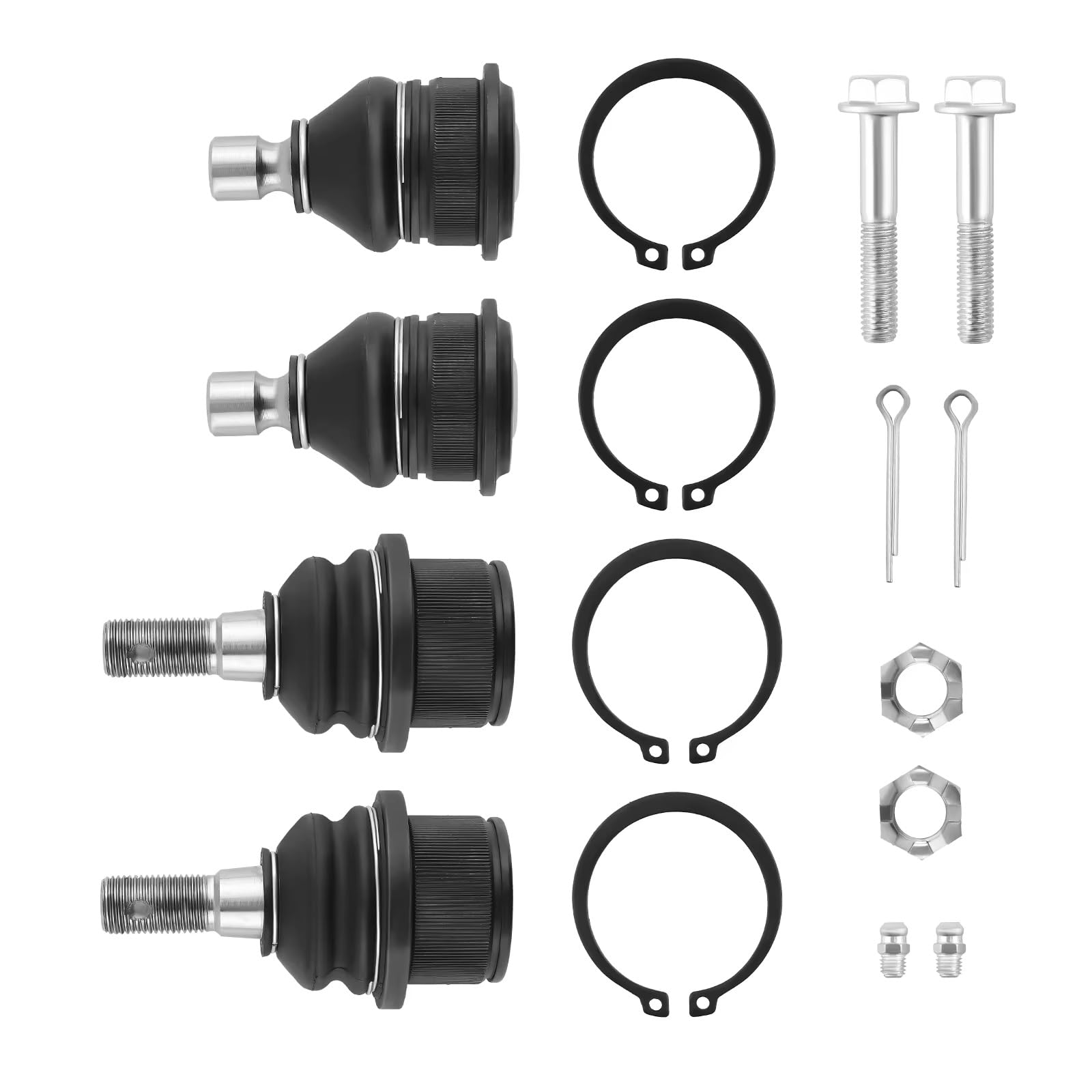 rotules direction Embout Biellette Direction Compatible Avec Chevy Pour SSR 2003–2006 Jeu Rotules Supérieures Et Inférieures Avant 22157320 19133638 K6663