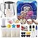 Produktbild TAVADA Kerzen Selber Machen Set,DIY Duftkerze Geschenke Kerzenherstellung Kit,8 Kerzendosen,DIY Kerzenherstellung Zubehör Set,Kerzenherstellung Set für Kerzenanfänger