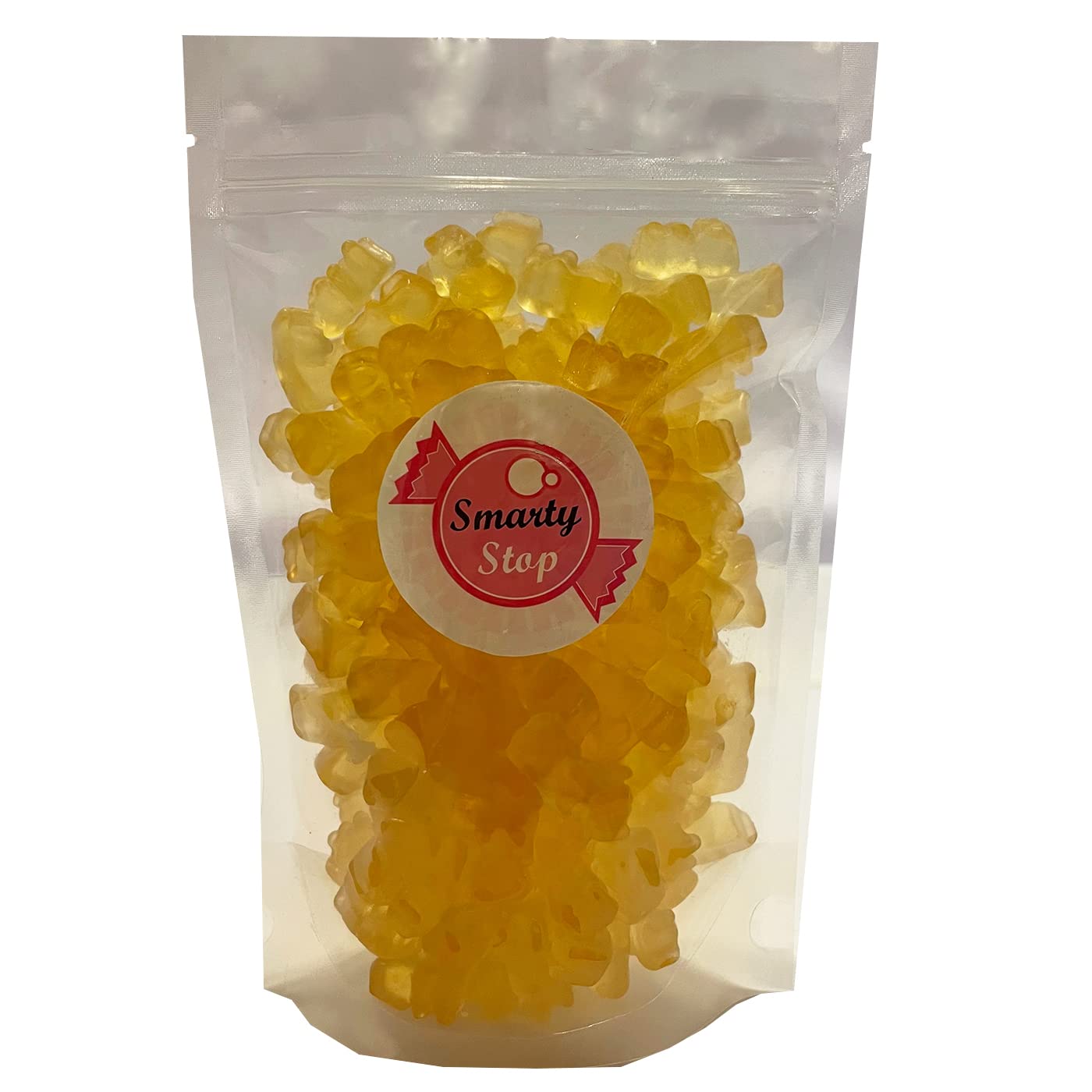 Smarty Stop Gummy Bear Candy – Edible Fruit-Flavored Gummies (Pineapple, 5 Pound (Pound of 1))