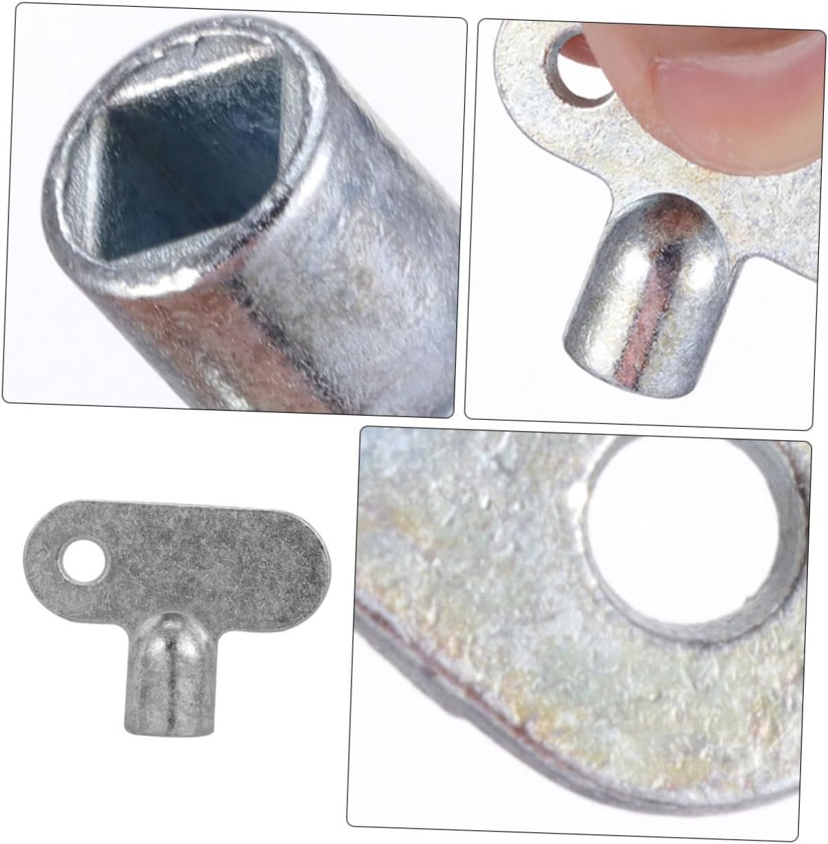 6pcs Efficient Radiator Maintenance Square Socket Radiator Air Vent Key