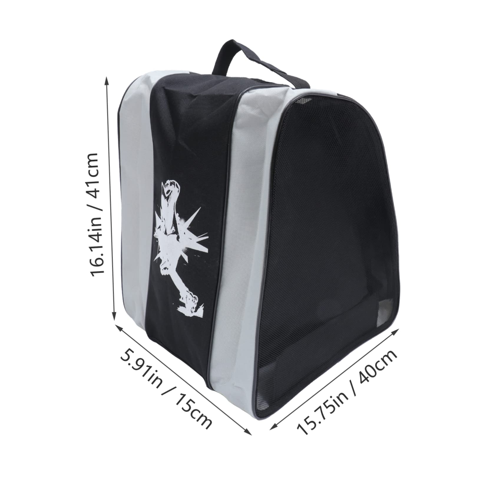 Happyyami Portable Roller Skates Storage Bag Simple Design Handbag for Easy Carrying Pouch for Outdoor Use Roller Skate Pouch Stylish Color Suitable for Adults