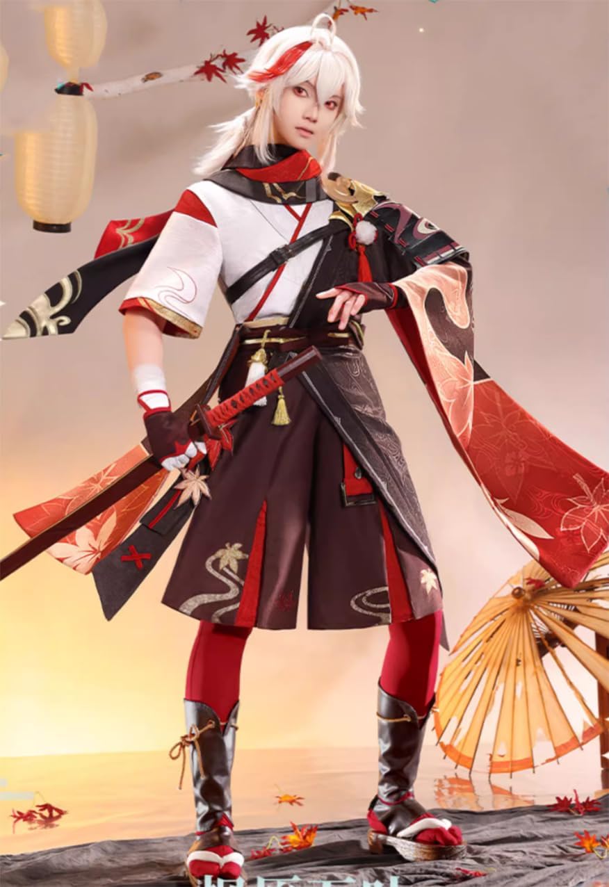 楓原万葉コスプレ フルセット DOZZZY] 原神 コスプレ 原神 楓原万葉 コスプレ カズハ 変装 仮装 衣装