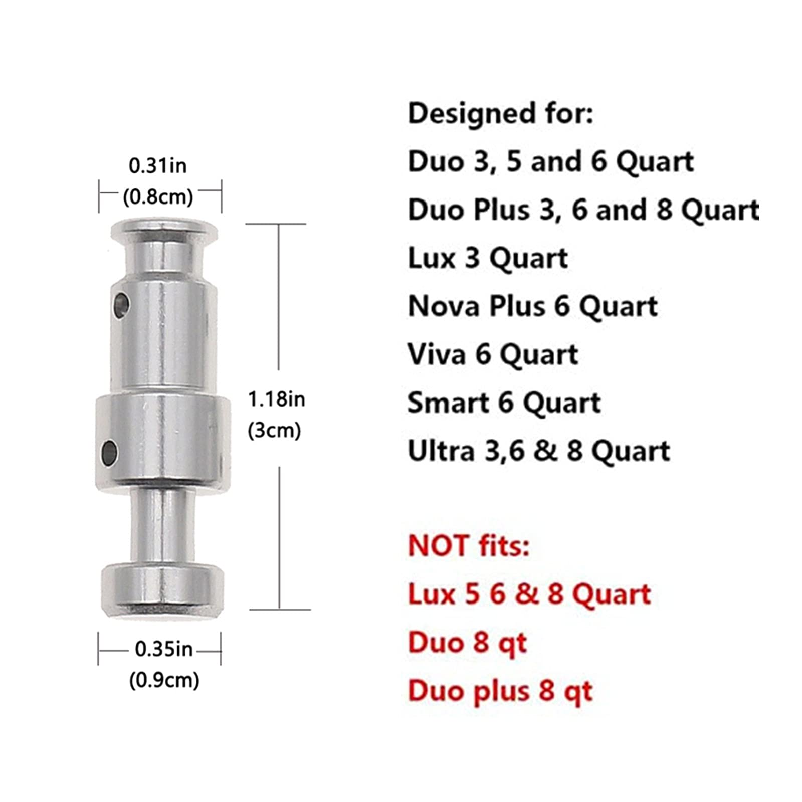 Amazon.co.jp: 電気圧力鍋 圧力表示ピン シリコンゴム シリコン Amazon.co.jp: 電気圧力鍋 圧力表示ピン シリコンゴム シリコン