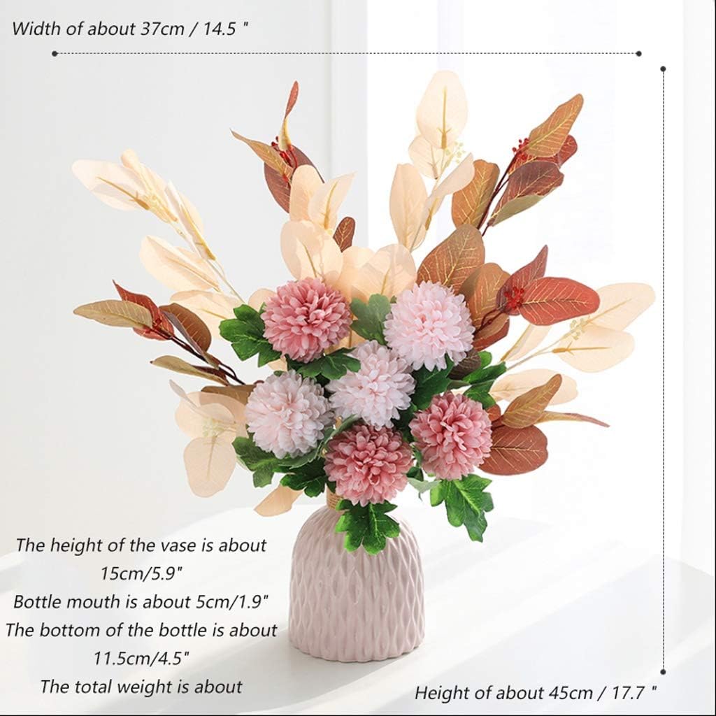 Amazon 地中海の造花 アンギュラの花束の装飾 テーブルの花 造花 装飾的な花 造花 Color C 造花 オンライン通販