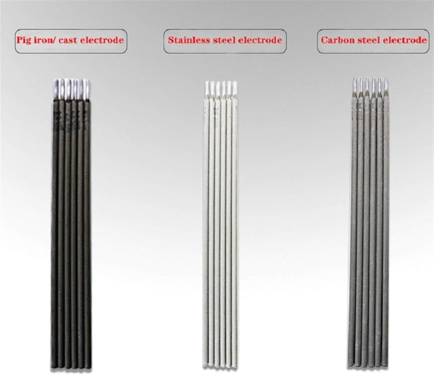 10 Pcs Electrode Welding Wire for Pig Iron, Stainless Steel, Carbon Steel 1.0mm-5.0mm*350mm (Color : 1.6MM)