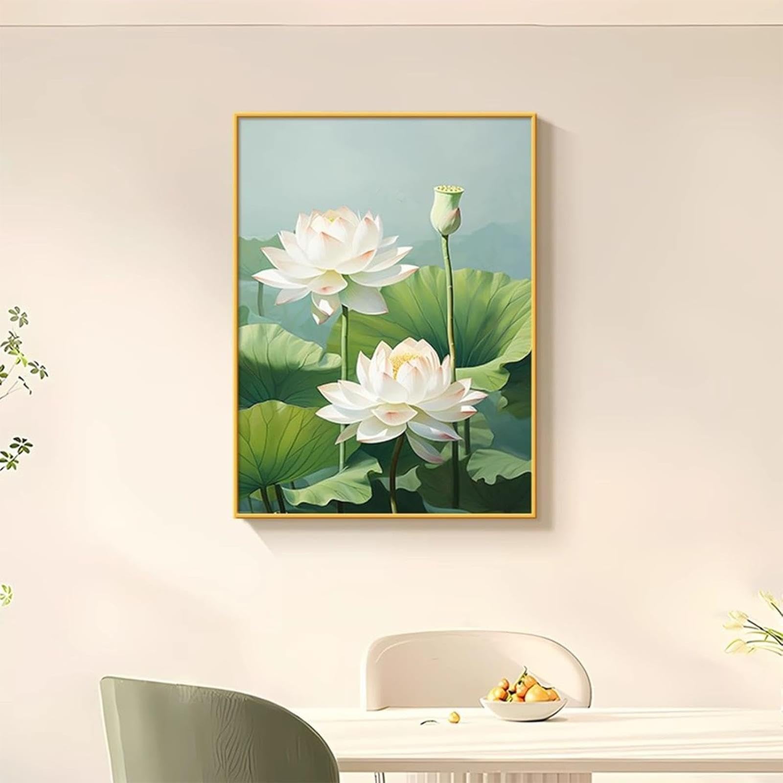 Cuadro de medidor eléctrico, arte de pared, panel decorativo de diseño push-pull, oculta cajas de energía feas, no requiere perforación (D 40 x 50 cm)