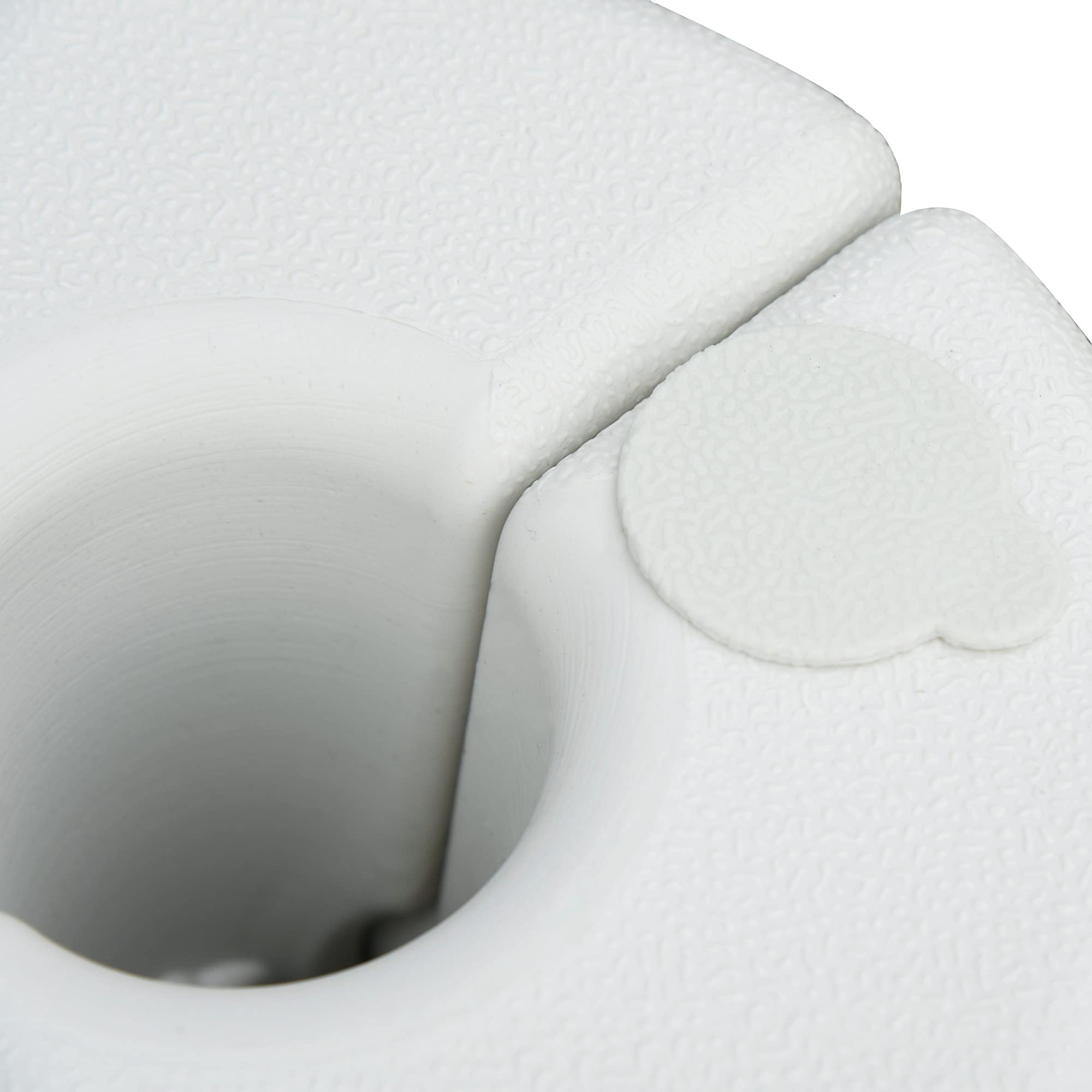 Outsunny 4 x Gewichte Pavillon Standfuß Standsicherung Partyzelt Befüllung mit Wasser/Sand PE ∅24xH25cm