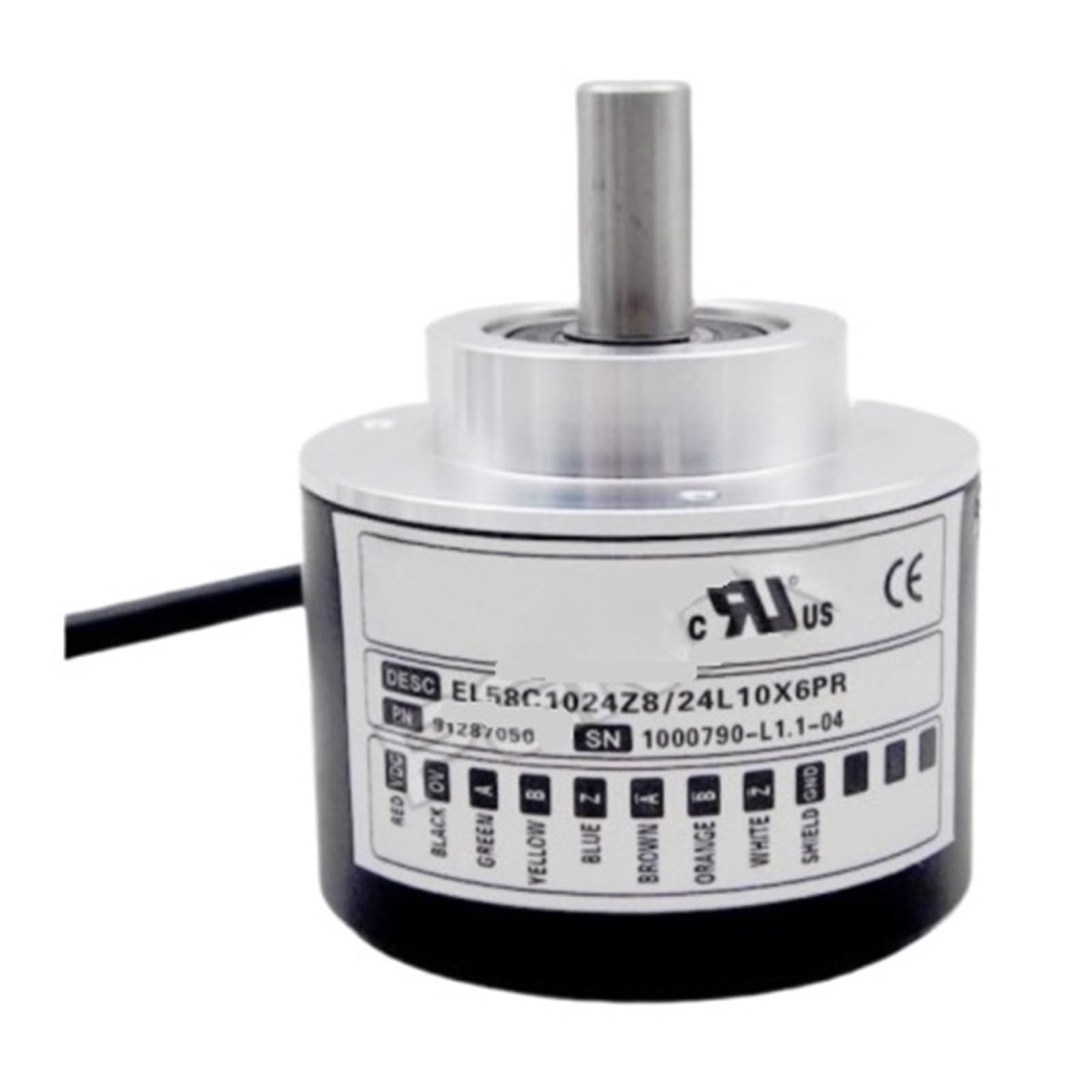 Encodeur EL58C1024Z8 pour le contrôle de vitesse des moteurs 24L6S6P
